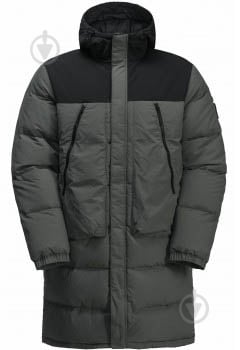 Куртка чоловіча Jack Wolfskin DELLBRUECK LONG JKT 1207551_4136 р.L зелена - фото 1