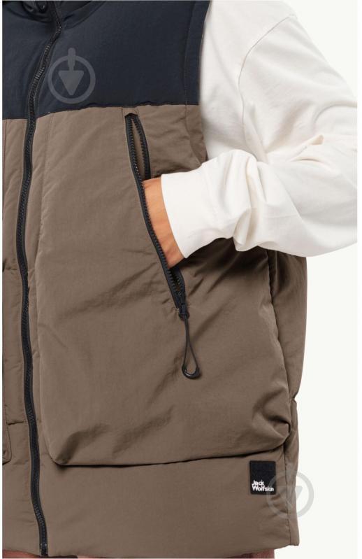 Жилет Jack Wolfskin DELLBRUECK VEST 1207621_4610 р.M коричневий - фото 3