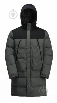 Куртка мужская Jack Wolfskin DELLBRUECK LONG JKT 1207551_4136 р.M зеленая - фото 2