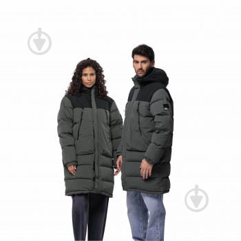 Куртка мужская Jack Wolfskin DELLBRUECK LONG JKT 1207551_4136 р.M зеленая - фото 3