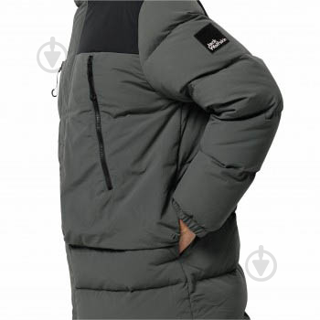 Куртка мужская Jack Wolfskin DELLBRUECK LONG JKT 1207551_4136 р.M зеленая - фото 5