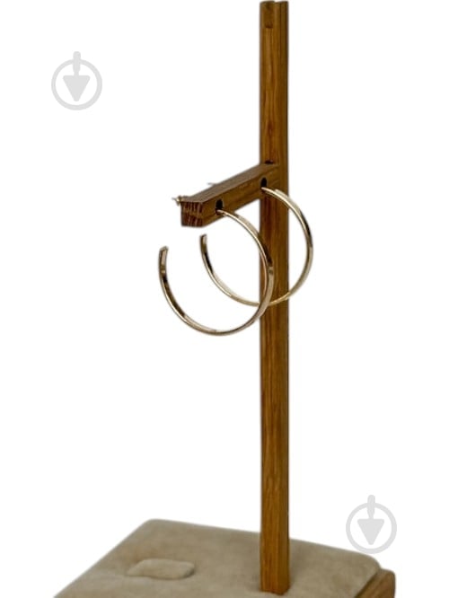 Серьги MISO accessory колечко 3 см - фото 1