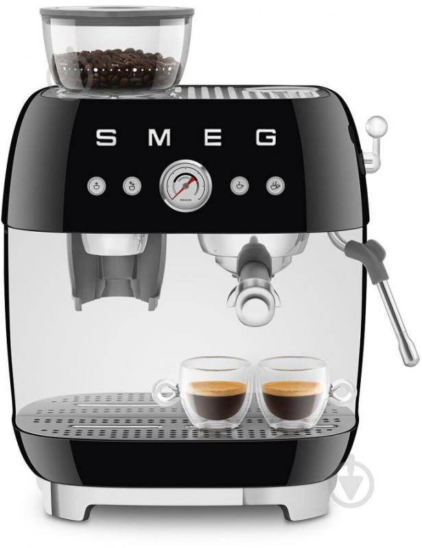 Кавоварка ріжкова Smeg EGF03BLEU чорний - фото 9