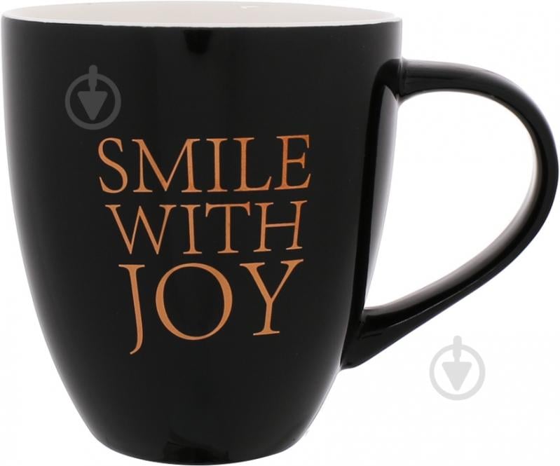 Чашка Fiora Gold Black 500 мл - фото 1