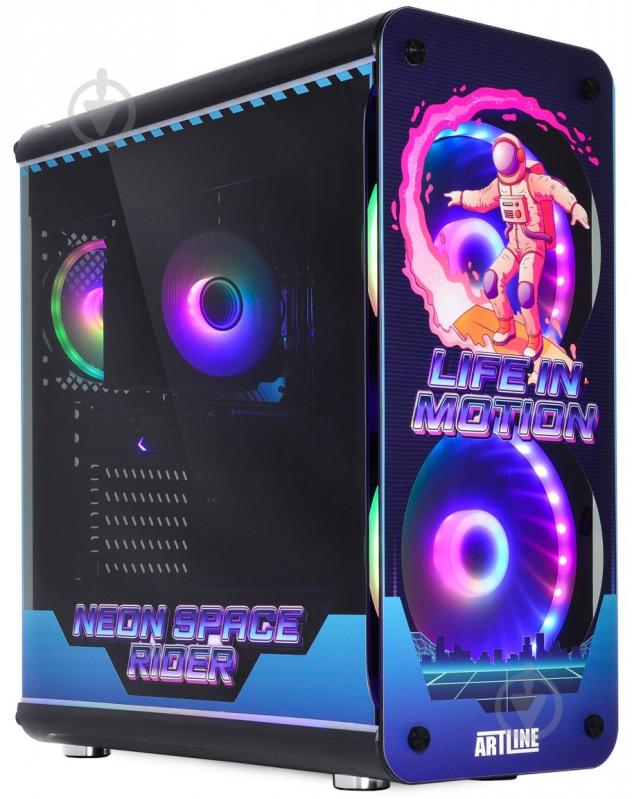 Комп'ютер Artline Overlord NEON (NEONv18) black - фото 8