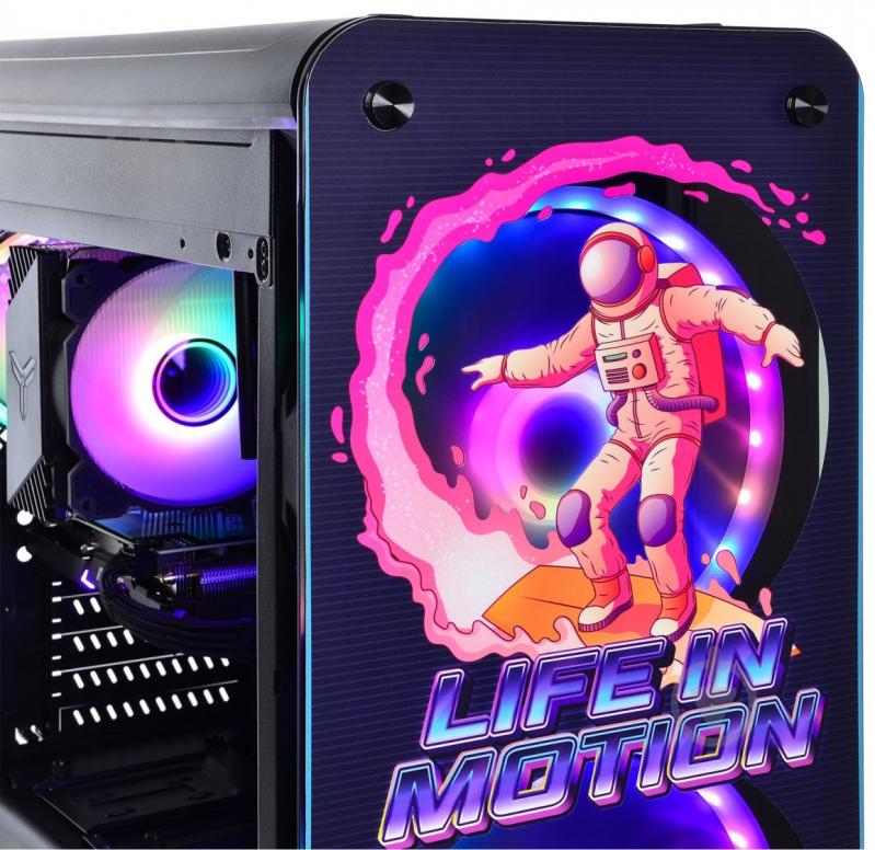 Комп'ютер Artline Overlord NEON (NEONv18) black - фото 4