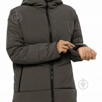 Куртка жіноча Jack Wolfskin KAROLINGER LONG JKT W 1207491_5719 р.L коричнева - фото 4