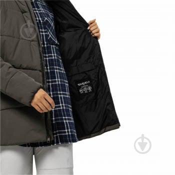 Куртка жіноча Jack Wolfskin KAROLINGER LONG JKT W 1207491_5719 р.L коричнева - фото 6