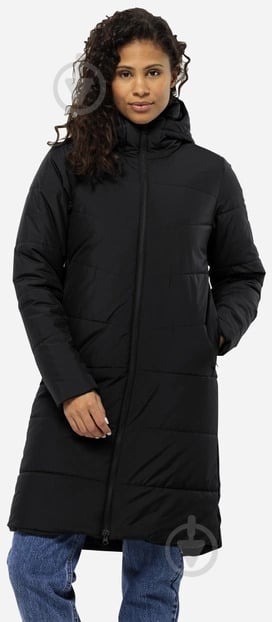 Куртка жіноча Jack Wolfskin DEUTZER COAT W 1207501_6000 р.L чорна - фото 1