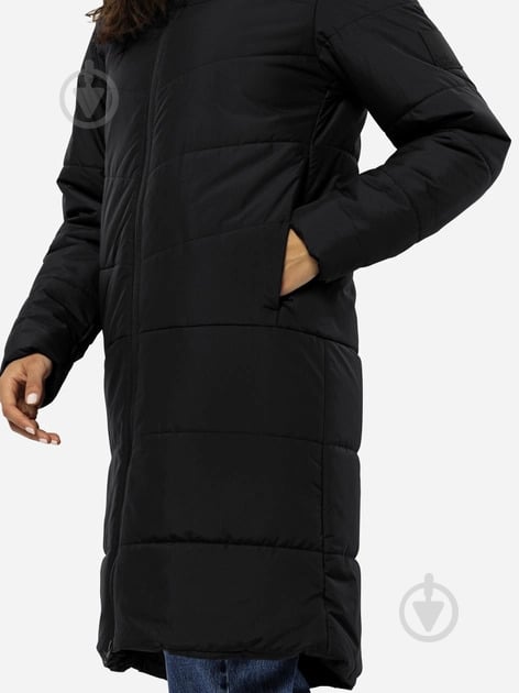 Куртка жіноча Jack Wolfskin DEUTZER COAT W 1207501_6000 р.L чорна - фото 3