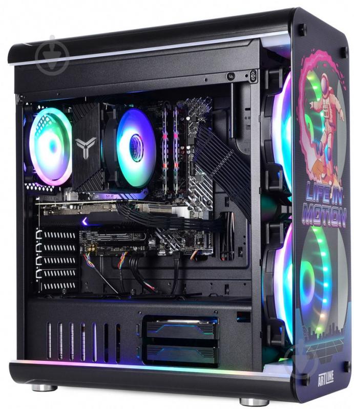 Комп'ютер Artline Overlord NEON (NEONv34) black - фото 7