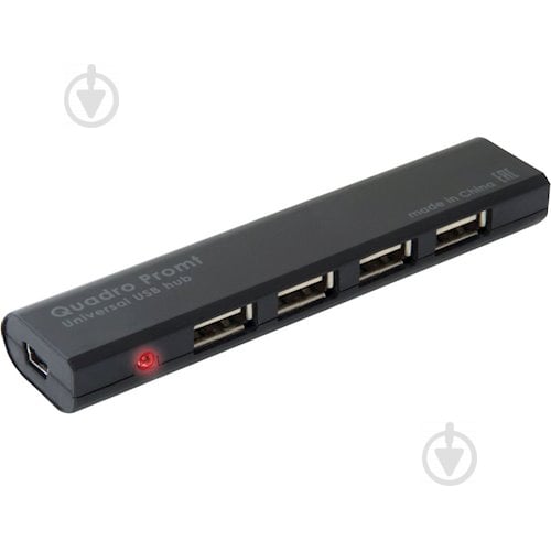 USB-хаб Defender Quadro Promt USB 2.0 (83200) - фото 1