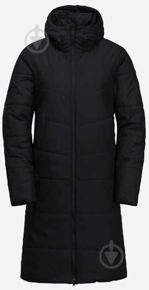 Куртка жіноча Jack Wolfskin DEUTZER COAT W 1207501_6000 р.XS чорна - фото 6