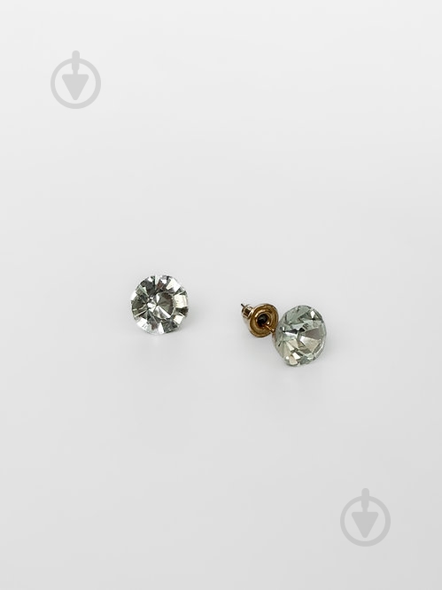 Серьги-пусеты MISO accessory с камушком - фото 2