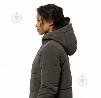 Куртка жіноча Jack Wolfskin KAROLINGER LONG JKT W 1207491_5719 р.S коричнева - фото 5