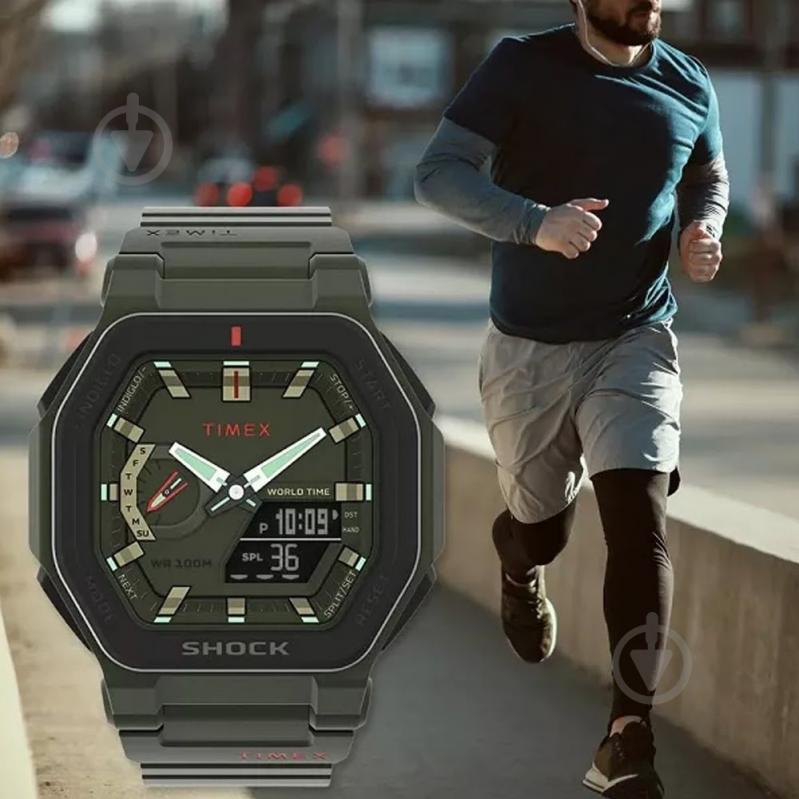 Наручные часы Command Encounter Timex green (Tx2v35400) - фото 3 Наручные часы Command Encounter Timex green (Tx2v35400) - фото 3