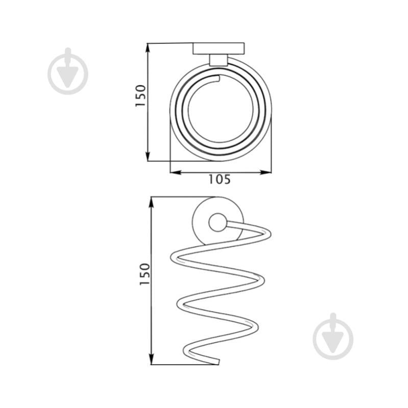 Держатель для фена Kroner KRM Elbe ACC2928 - фото 2