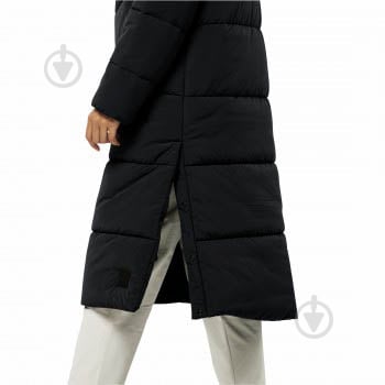 Куртка женская Jack Wolfskin KAROLINGER LONG COAT W 1207481_6350 р.XS черная - фото 4