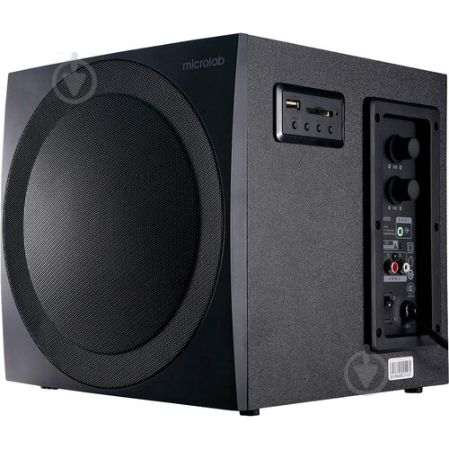 Акустическая система Microlab 2.1 M-300U black - фото 2