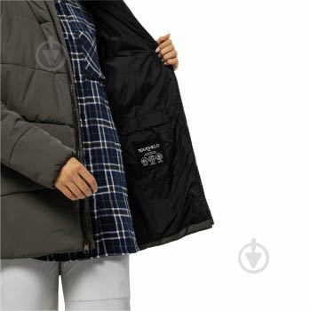 Куртка жіноча Jack Wolfskin KAROLINGER LONG JKT W 1207491_5719 р.XS коричнева - фото 6