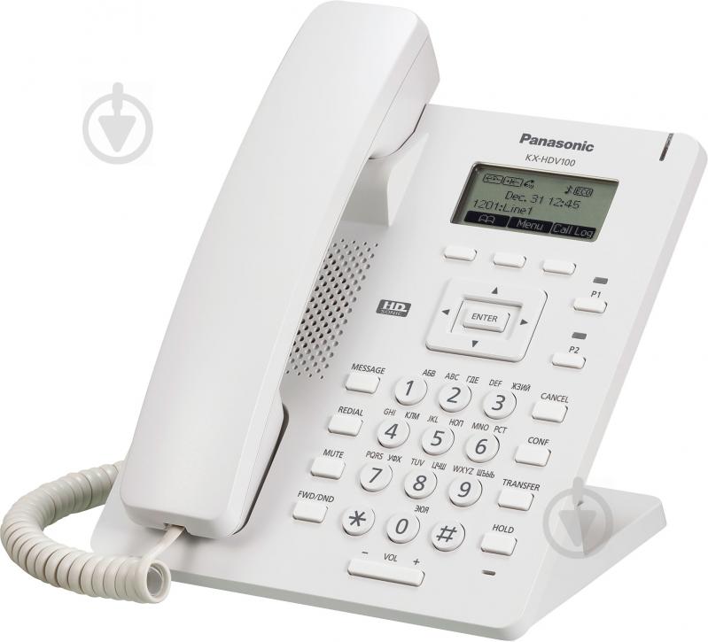 IP-телефон Panasonic KX-HDV100RU White - фото 1