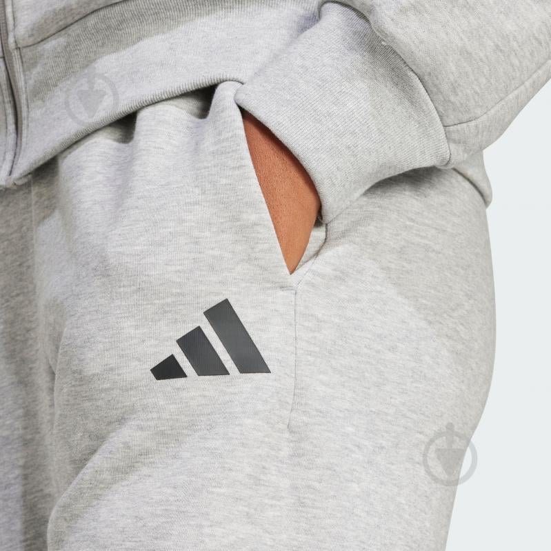 Штани Adidas W FI 3S REG PT JE0155 р. L сірий - фото 4