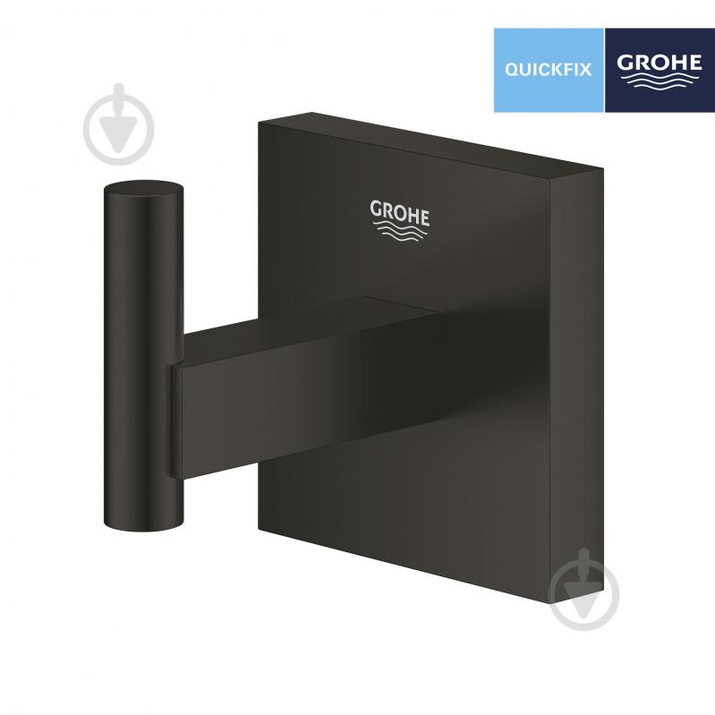 Крючок для ванной комнаты Grohe QuickFix Start Cube 409612430 (CV033754) - фото 3