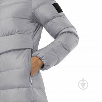 Куртка жіноча Jack Wolfskin LENAUPLATZ COAT W 1207471_6315 р.S сіра - фото 3