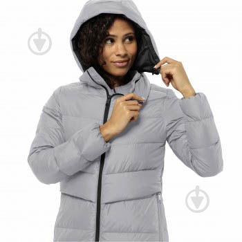 Куртка жіноча Jack Wolfskin LENAUPLATZ COAT W 1207471_6315 р.S сіра - фото 4