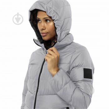 Куртка жіноча Jack Wolfskin LENAUPLATZ COAT W 1207471_6315 р.S сіра - фото 5