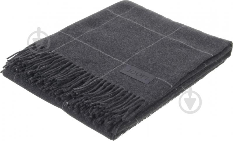 Плед Squares Anthrazit 130x180 см антрацит Billerbeck - фото 4