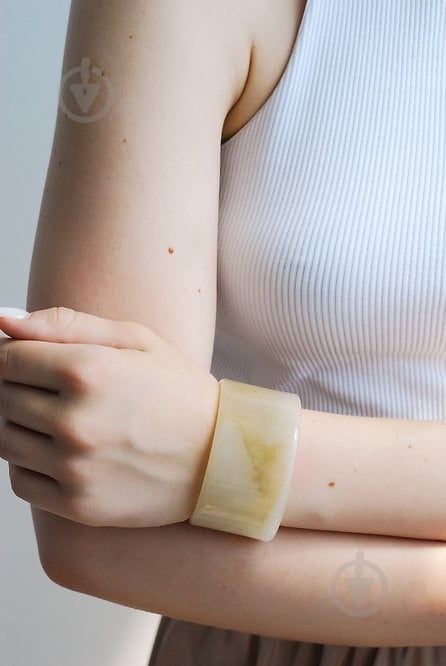 Браслет MISO accessory білий мармур - фото 2