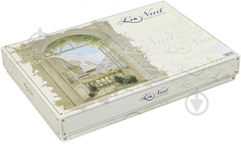 Комплект постельного белья Elegance 2 синий La Nuit - фото 2