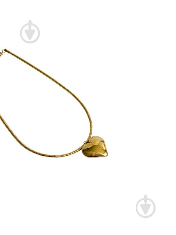 Підвіска на шию MISO accessory коротка з сердечком - фото 1