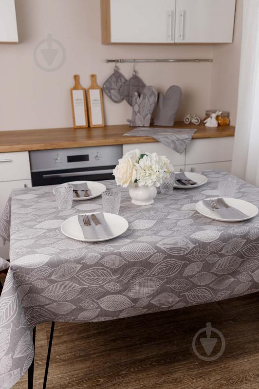 Чехол для приборов Прованс Листья серый однотон 10x24 см серый - фото 14 Чехол для приборов Прованс Листья серый однотон 10x24 см серый - фото 14