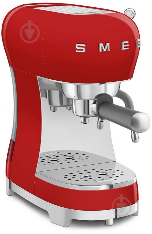 Кофеварка рожковая Smeg ECF02RDEU красный - фото 5