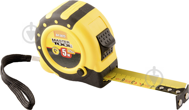 Рулетка MASTER TOOL 64-5025 5 м x 25 мм - фото 1