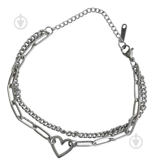Подвеска на шею MISO accessory с объемным сердцем - фото 1 Подвеска на шею MISO accessory с объемным сердцем - фото 1