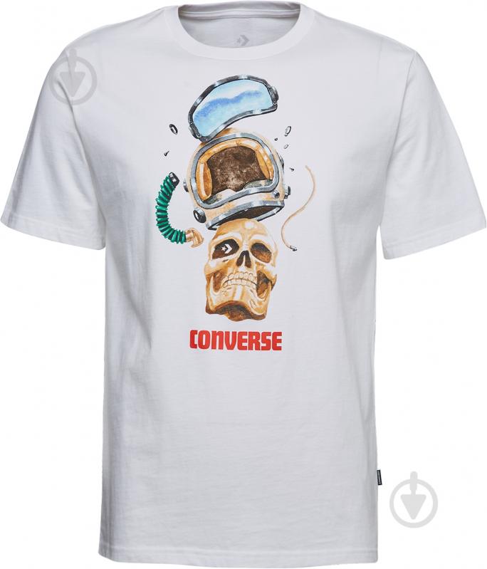 Футболка Converse 10017416-102 р.2XL белый - фото 1 Футболка Converse 10017416-102 р.2XL белый - фото 1