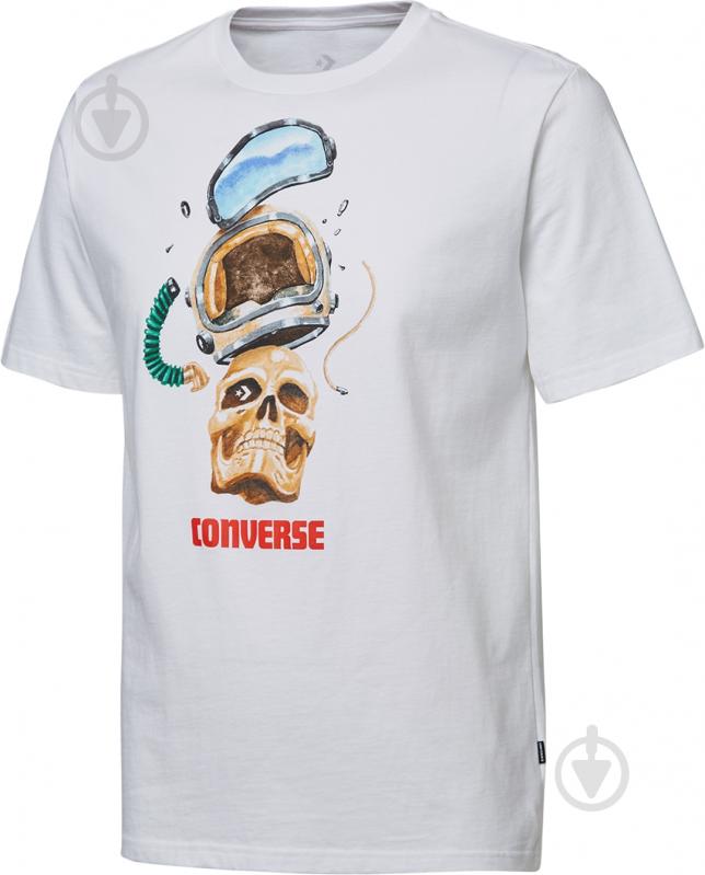 Футболка Converse 10017416-102 р.2XL белый - фото 2 Футболка Converse 10017416-102 р.2XL белый - фото 2