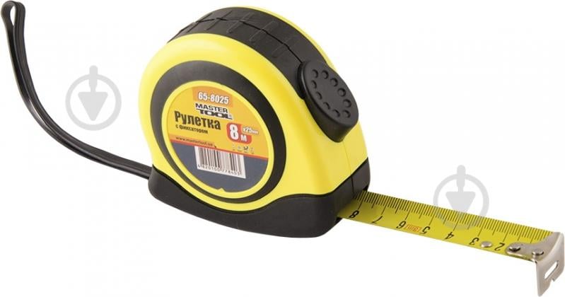 Рулетка MASTER TOOL 65-8025 8 м x 25 мм - фото 1 Рулетка MASTER TOOL 65-8025 8 м x 25 мм - фото 1