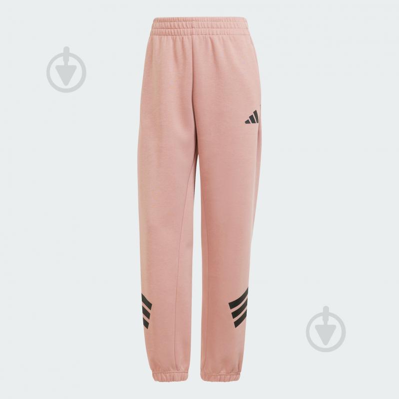 Штани Adidas W FI 3S REG PT JE0160 р. M коричневий - фото 6