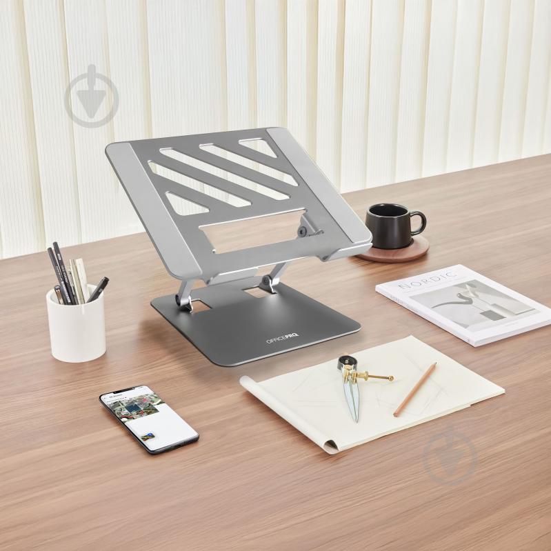 Підставка для ноутбука OfficePro LS797G (LS797G) Aluminum alloy Gray - фото 11
