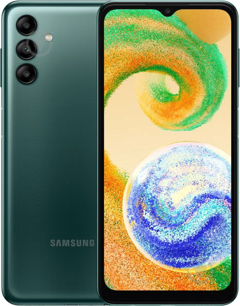 Смартфон Samsung Galaxy A04s 4/64GB green (SM-A047FZGVSEK) - фото 1