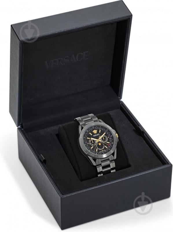Наручные часы V-Galaxy Moonphase Versace grey (Vre0k00525) - фото 5