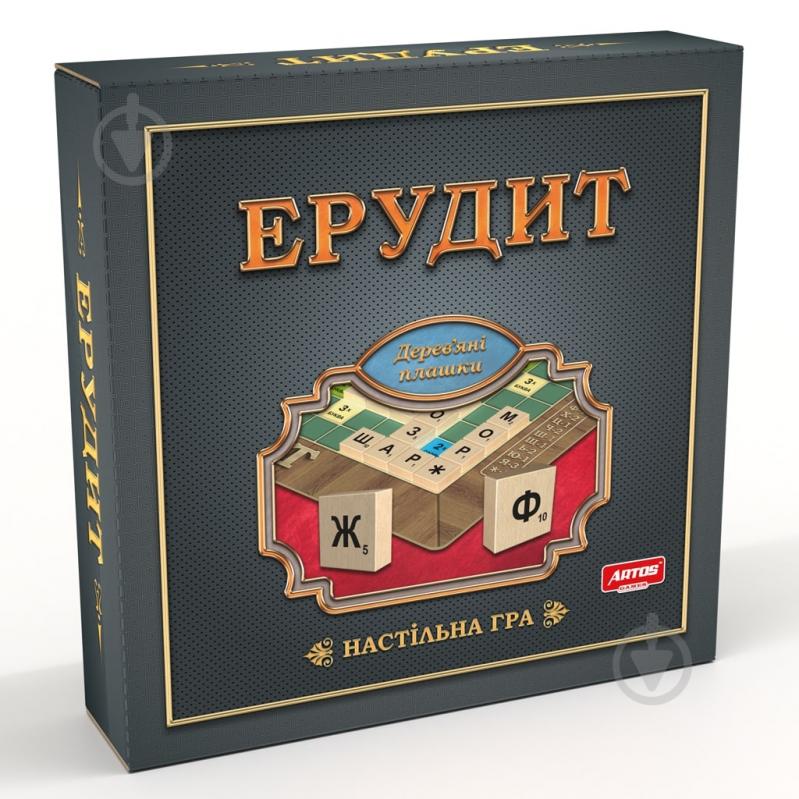 Игра настольная ARTOS GAMES Эрудит 2 в 1 - фото 1