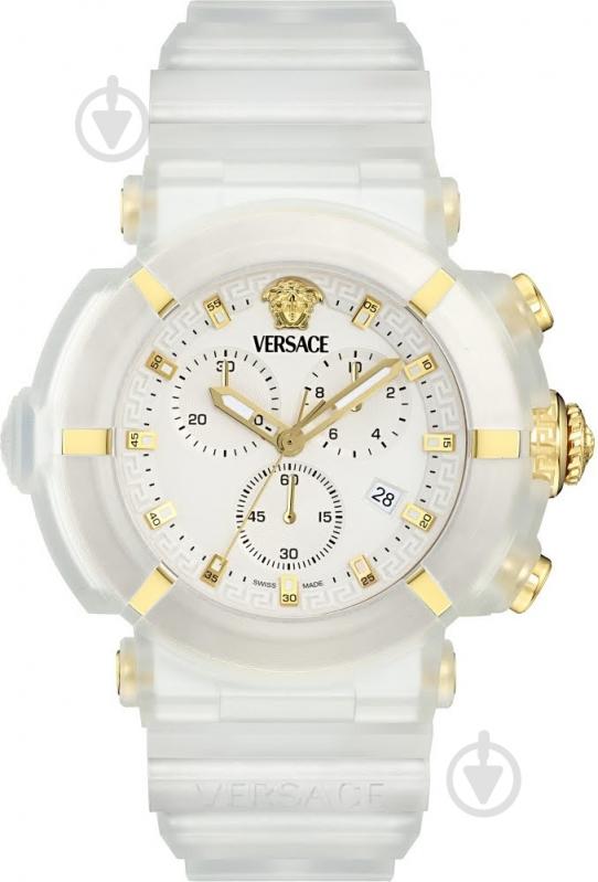 Наручные часы Real Active Chrono Versace white (Vre0l00525) - фото 1 Наручные часы Real Active Chrono Versace white (Vre0l00525) - фото 1