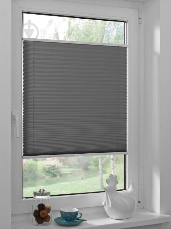 Штора-плиссе Rollotex ткань DUO ECORO 106х115 см Графитовый - фото 3 Штора-плиссе Rollotex ткань DUO ECORO 106х115 см Графитовый - фото 3