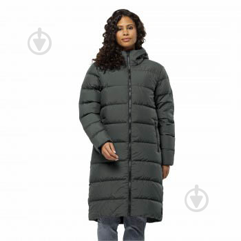 Куртка жіноча Jack Wolfskin FROZEN PALACE COAT W 1204133_4136 р.M зелена - фото 1