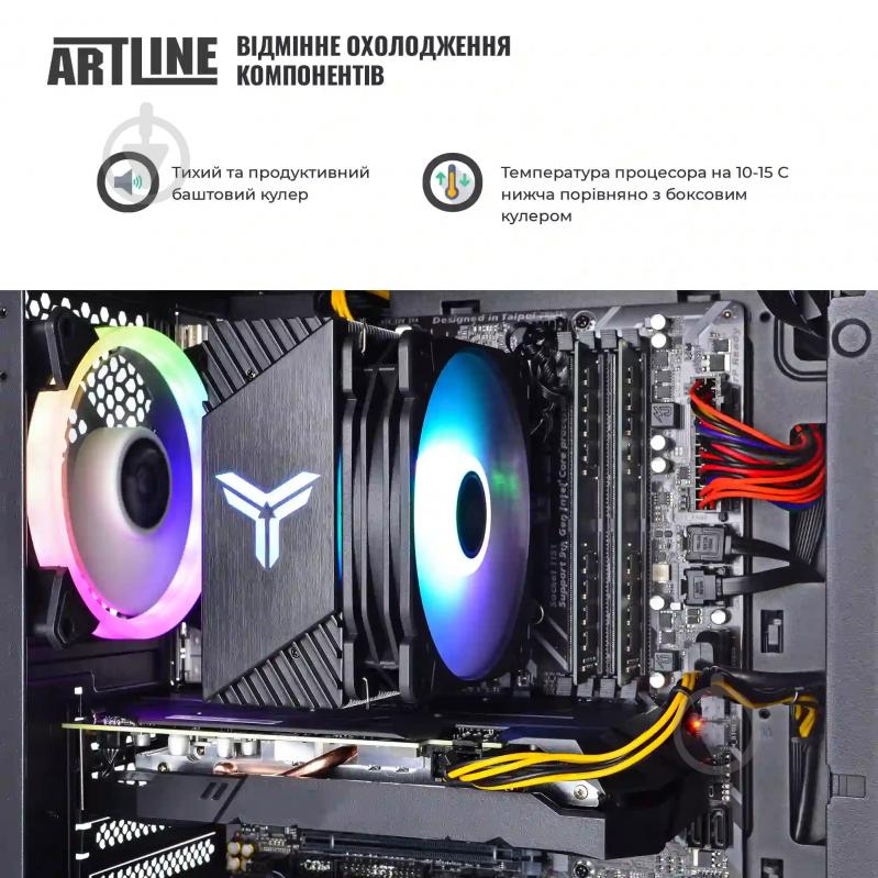 Комп'ютер Artline Gaming X43 (X43v63) black - фото 5